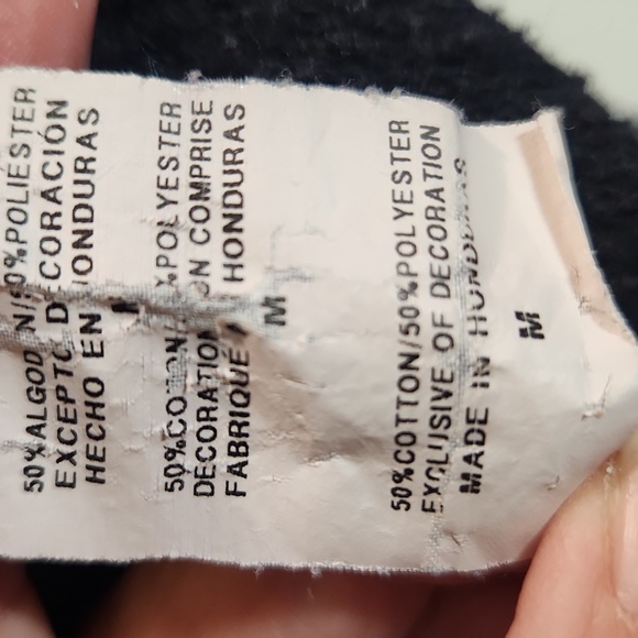 Champion Black Crewneck Women's Sweatshirt Medium - Picture 3 of 9